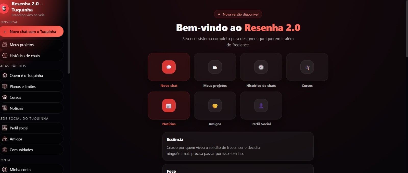 Inteligência Artificial Tuquinha 2.0